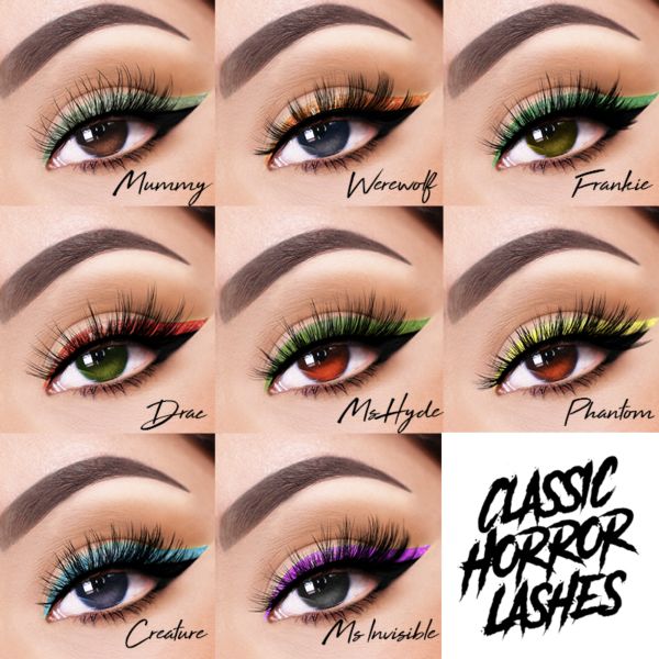 Classic Horror Lash and Lip Collection